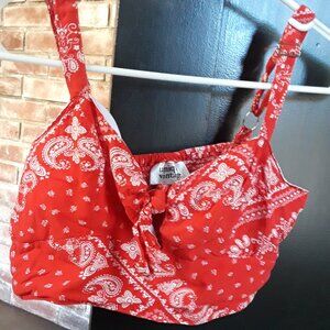Bandana Crop Top (size S/4)